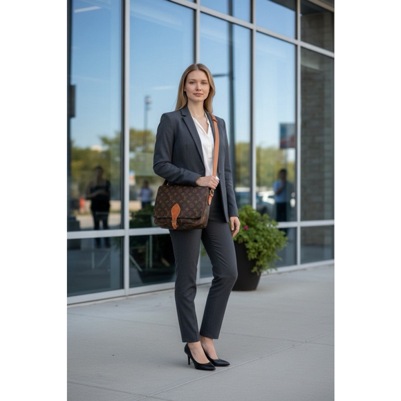 Louis Vuitton Handbags - Louis Vuitton Monogram Cartouchiere GM